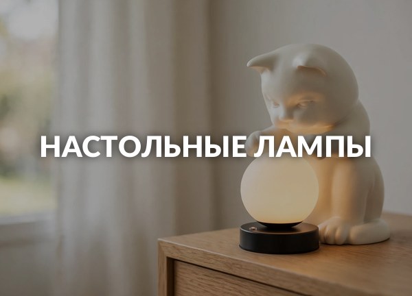 Настольные лампы
