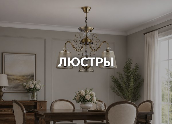 Люстры