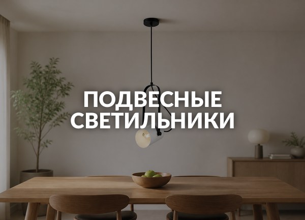 Подвесные светильники