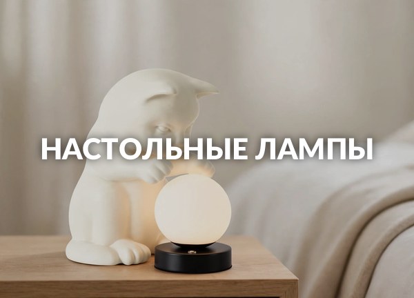 Настольные лампы