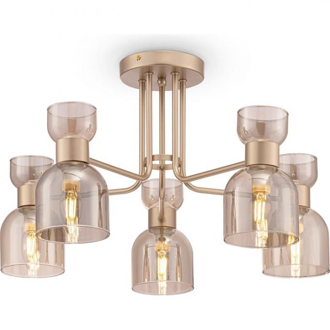 Люстра FREYA ISLA FR5094PL-05G Люстра FREYA ISLA FR5094PL-05G