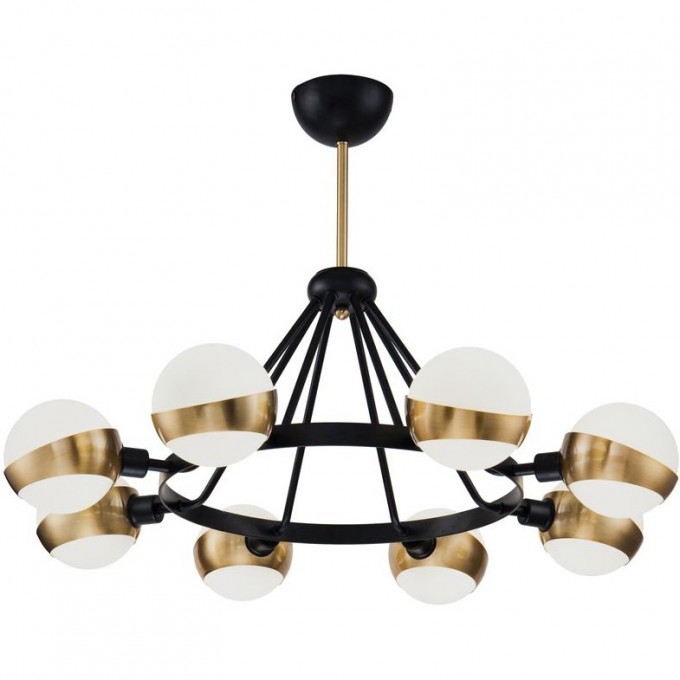 Люстра FREYA SILVIA FR5009PL-08B Люстра FREYA SILVIA FR5009PL-08B
