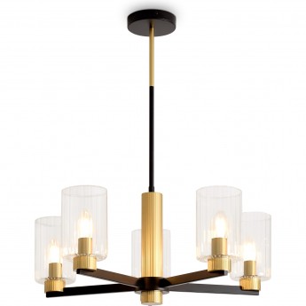 Потолочный светильник FREYA OMBRE FR2051CL-05BBS Потолочный светильник FREYA OMBRE FR2051CL-05BBS